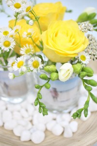 Blumen machen jede Tafel schöner