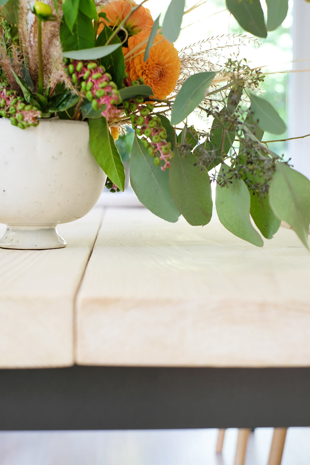 DIY Makeover für den Gartentisch mit Holzdielen in zusammenarbeit mit Bosch Home & Garden