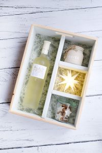 DIYnachten mit Bosch, dem IXO 7 und Gingered Things - Nachhaltige Geschenkverpackung aus Holzbox